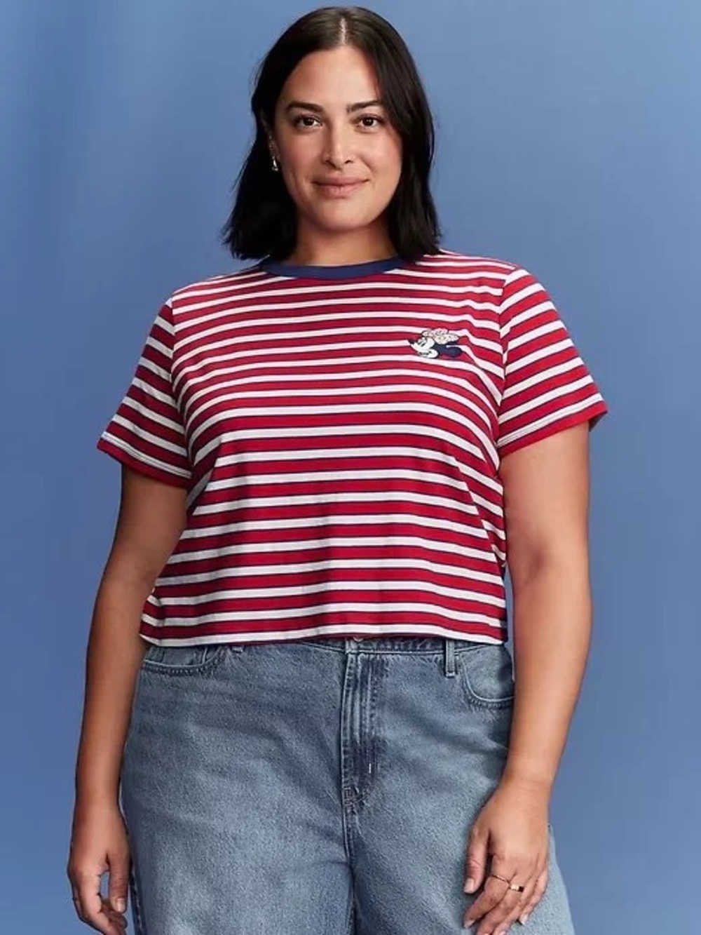 Old Navy + Disney Minnie Mouse Cropped T-Shirt